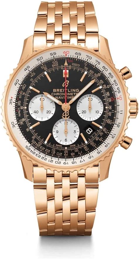 Breitling navitimer rose gold